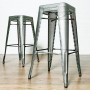 Tolix Stool - Grey