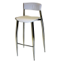 Chrome Highboy Barstool