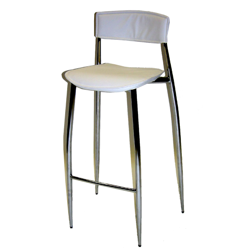 Chrome Highboy Barstool