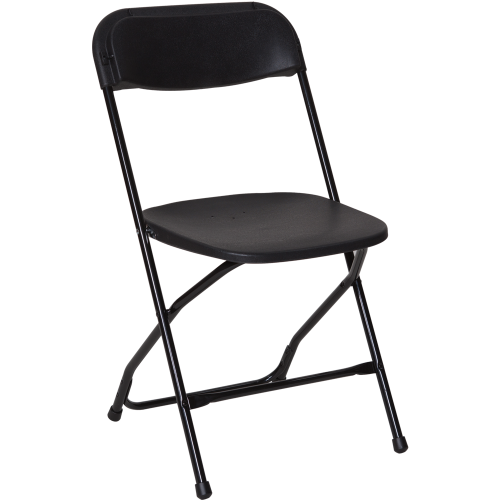 Folding Chair - Black Resin