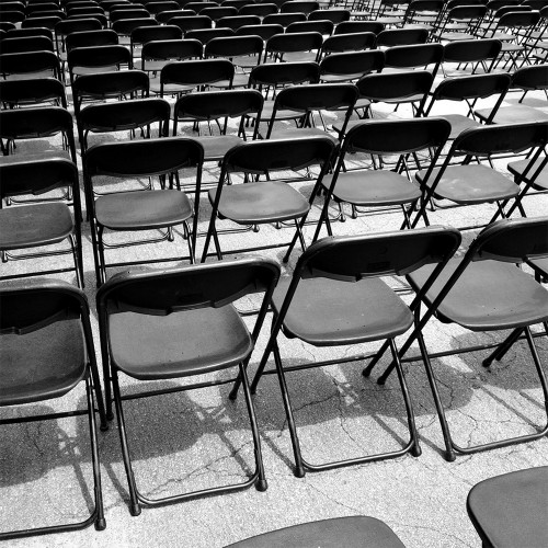 Folding Chair - Black Resin