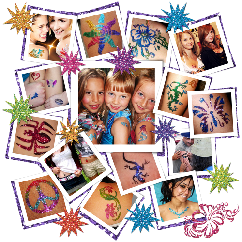 Glitter Tattoo Artist