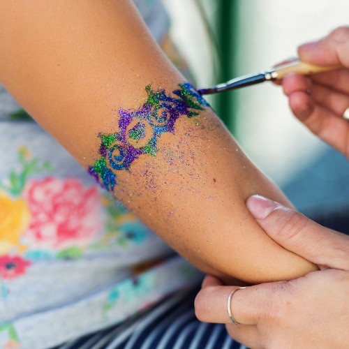 Glitter Tattoo Artist