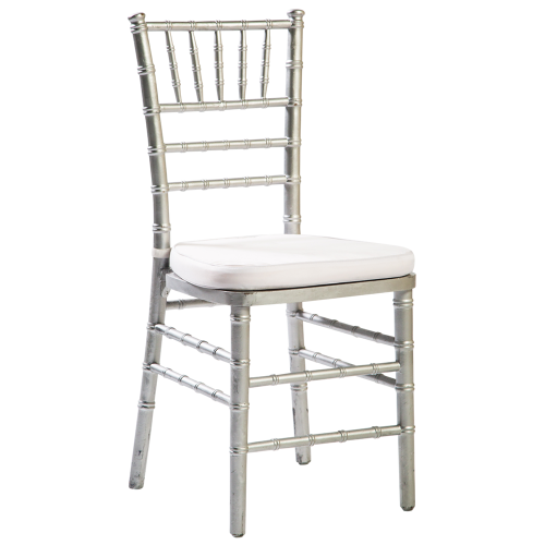 CHAISE CHIAVARI ARGENTÉ