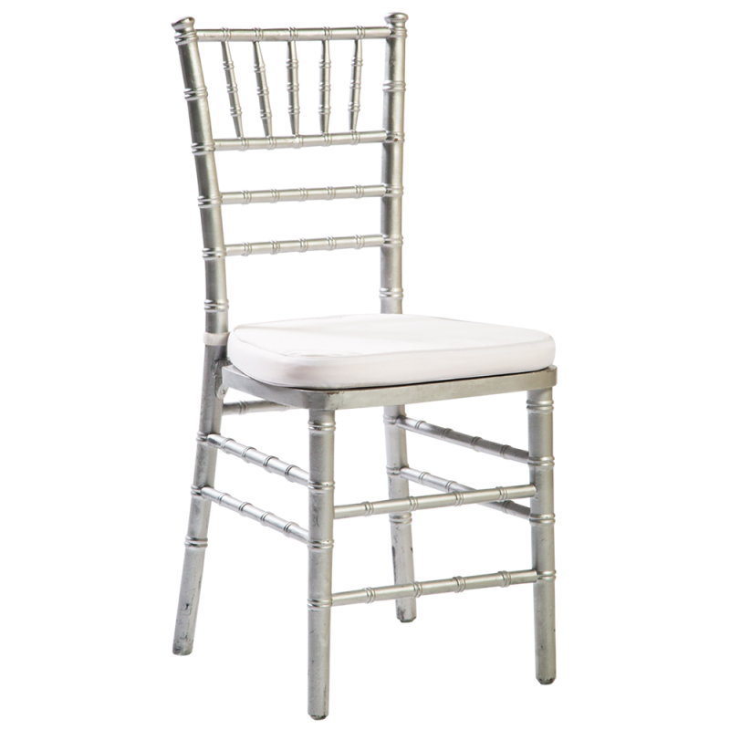 CHAISE CHIAVARI ARGENTÉ