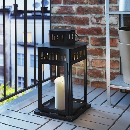 Lantern - Black 17’’