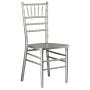 CHAISE CHIAVARI ARGENTÉ