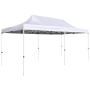 Pop-Up Canopy Tent 10x20 White