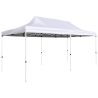 Pop-Up Canopy Tent 10x20 White