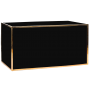Gala Plexi Bar 6ft. Black Gold-Chromed