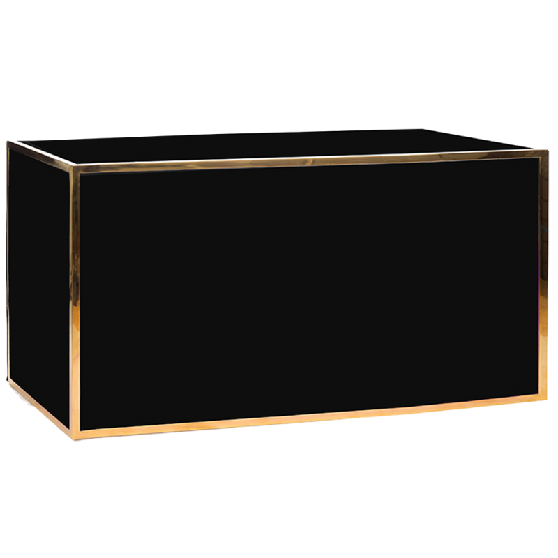 Gala Plexi Bar 6ft. Black Gold-Chromed