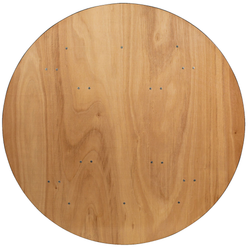 Table Ronde Pliante en Bois 60’