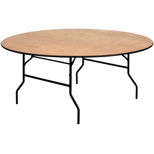 Table Ronde Pliante en Bois 72’