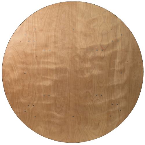 Folding Wood Round Table 72’