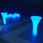 Illuminated Cruising Tables Chrome Base