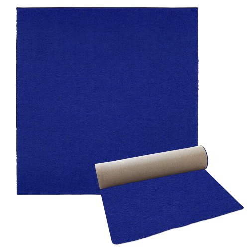Tapis - Carré Bleu Royale 10x10