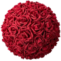 Boule de Fleurs - Roses Rouge