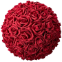 Flower Ball - Red Roses