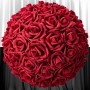 Boule de Fleurs - Roses Rouge