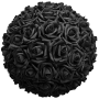 Flower Ball - Black Roses