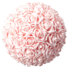 Boule de Fleurs - Roses Rose