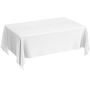 Nappe - Polyester Rectangle Blanc