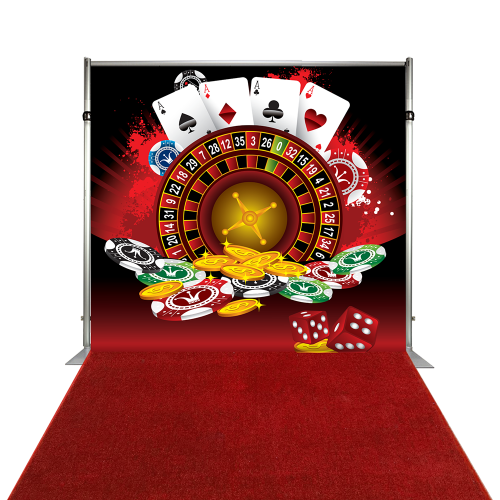 Bannière Toile de Fond - Casino Roulette