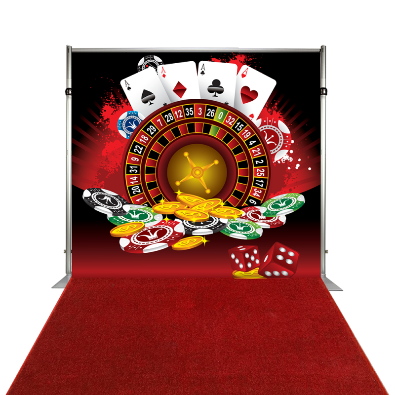 Banner Backdrop - Casino Roulette