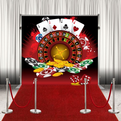 Banner Backdrop - Casino Roulette