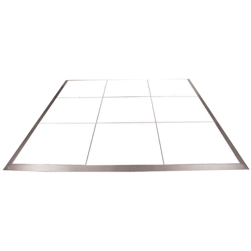 Laminated Dance Floor - White 3’ x 3’