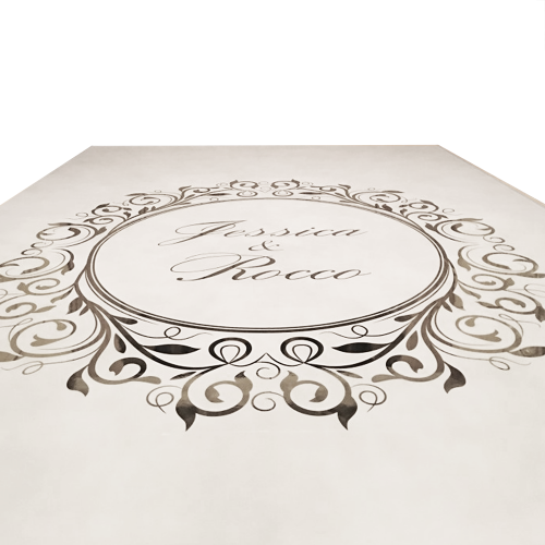 Dance Floor Custom Monogrammed