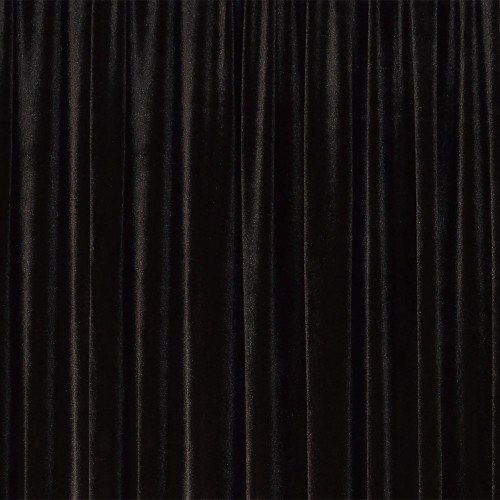 Rideaux - Drapé Velours Noir