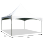 Tent - Peak Marquee 15’ x 15’