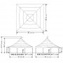 Tent - Peak Marquee 30’ x 30’