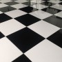 Laminated Dance Floor - Black 3’ x 3’