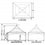 Tent - Peak Marquee 15’ x 20’