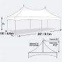 Tent - Peak Marquee 15’ x 30’