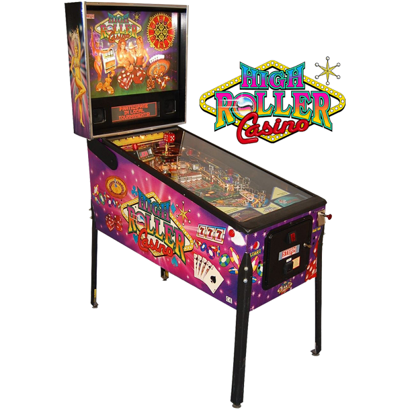 High Roller Casino Pinball Machine