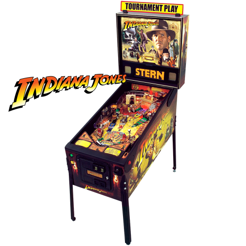 Indiana Jones Pinball Machine