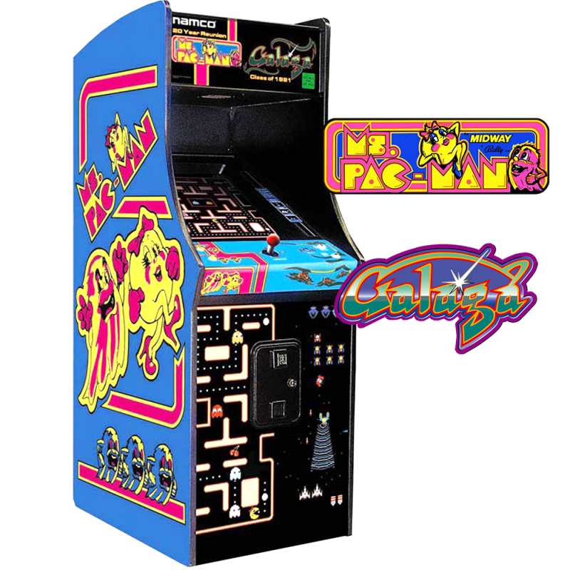 Ms. Pac-Man Galaga