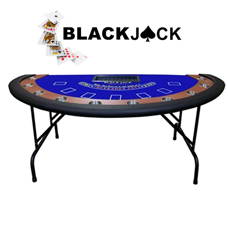 Table de Blackjack 7-Joueurs