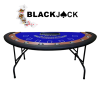 Table de Blackjack 7-Joueurs