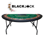 Table de Blackjack 7-Joueurs