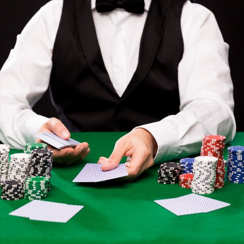 Casino Croupier - Card Dealer