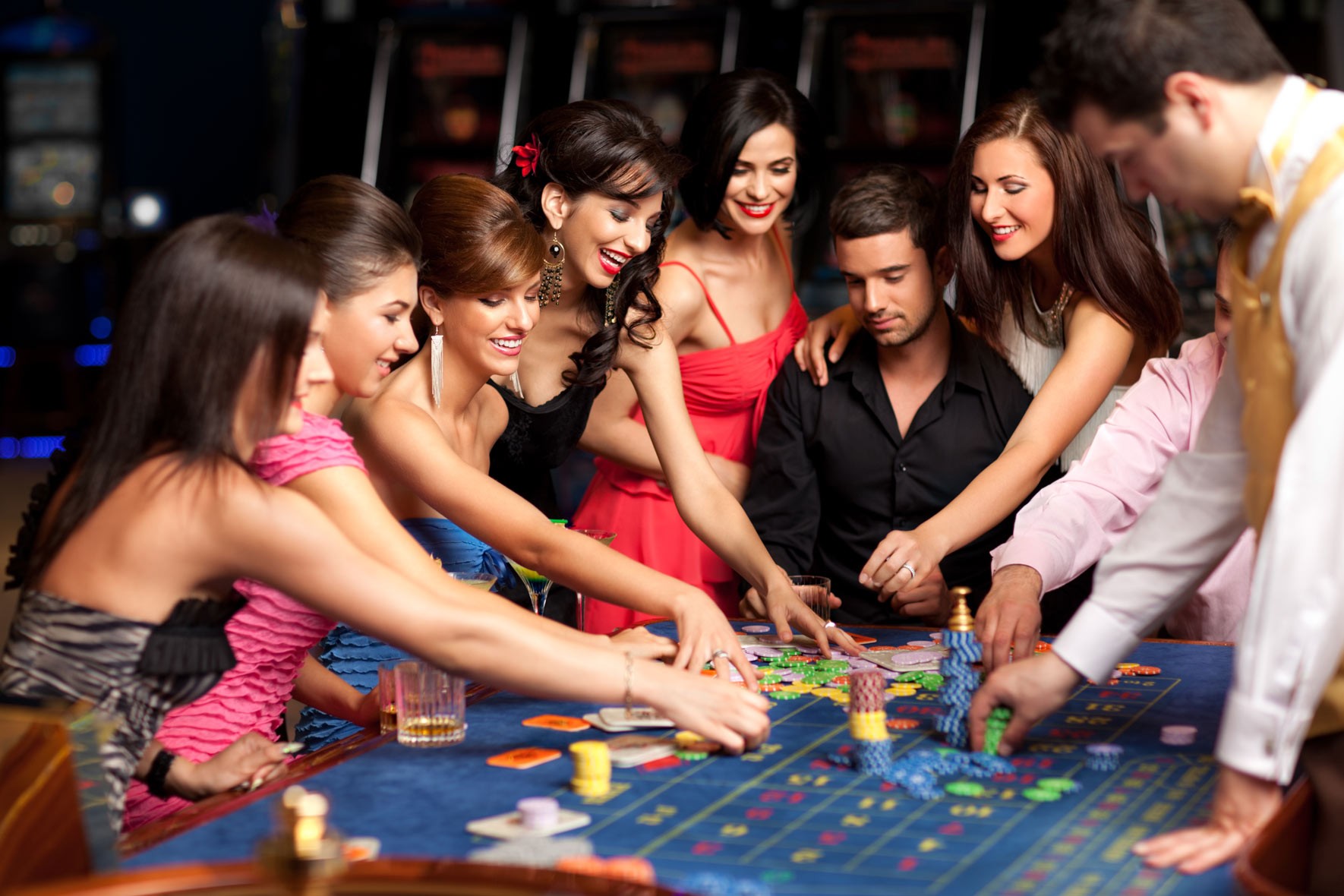 Casino Theme Night - Casino Tables